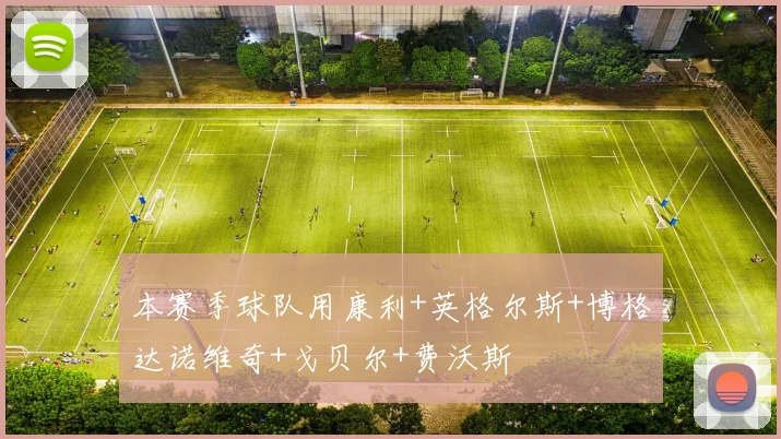 本赛季球队用康利+英格尔斯+博格达诺维奇+戈贝尔+费沃斯