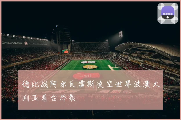 德比战阿尔瓦雷斯凌空世界波澳大利亚看台炸裂
