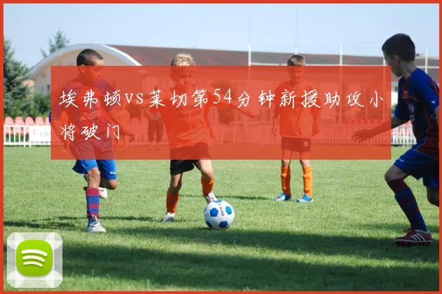埃弗顿vs莱切第54分钟新援助攻小将破门