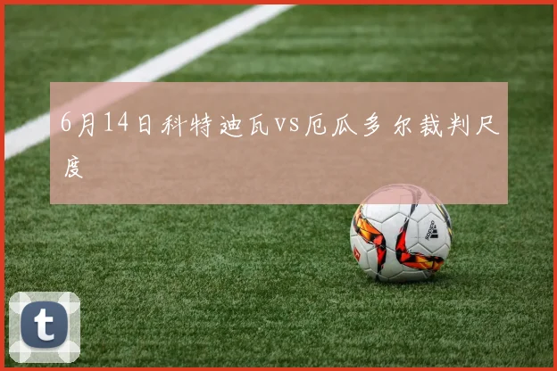 6月14日科特迪瓦vs厄瓜多尔裁判尺度